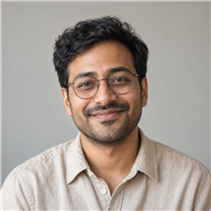 AI-generated portrait for fictional reviewer Leo Patel
